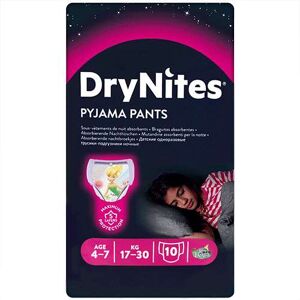 Huggies Girls DryNites Pyjama Pants 4-7 Years (17-30kg) 10 Huggies Girls DryNites Pyjama Pants 4-7 Years (17-30kg) 10