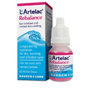 Bausch and lomb Artelac Rebalance Eye Solution 10ml