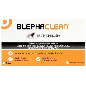 Blephaclean Eyelid Wipes - Sterile, Gentle, Daily Use Blephaclean Eyelid Wipes - Sterile, Gentle, Daily Use