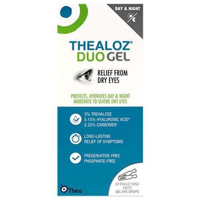 Thea Thealoz Duo Gel 30 Doses - Dry Eye Treatment Thea Thealoz Duo Gel 30 Doses - Dry Eye Treatment