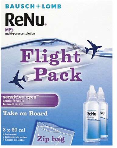 Bausch & Lomb ReNu Multi-Purpose Solution Flight Pack 2x60ml