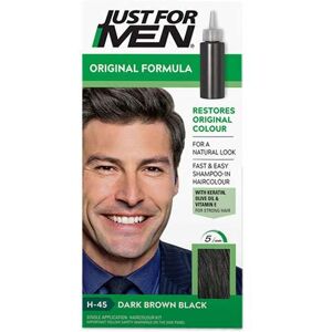 Just For Men Original Shampoo in Hair Colour H-45 Dark Brown Black