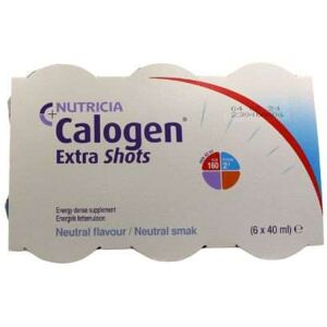 Nutricia Calogen Extra Shots Neutral 6 x 40ml Nutricia Calogen Extra Shots Neutral 6 x 40ml