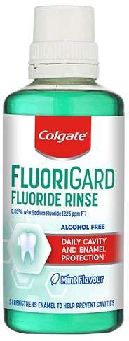 Colgate Fluorigard Fluoride Rinse Mint 400ml (green)