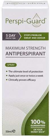 Perspi-Guard Maximum Antiperspirant Treatment Spray 50ml