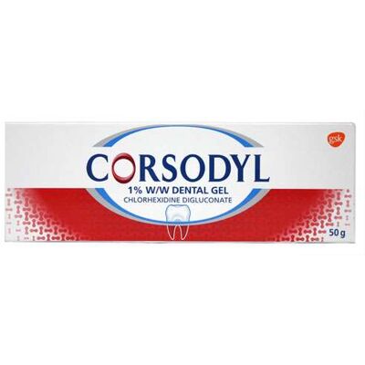 Corsodyl 50g Dental Gel - Gum Disease Treatment Corsodyl 50g Dental Gel - Gum Disease Treatment