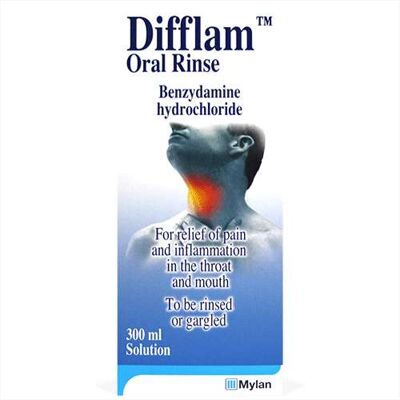 Difflam Oral Rinse 300ml Difflam Oral Rinse 300ml