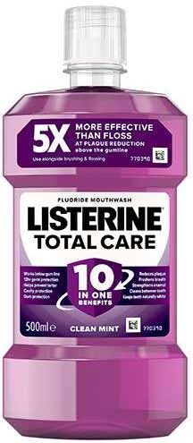 Listerine Total Care Mouthwash Clean Mint 500ml