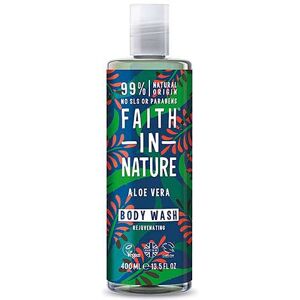 Faith In Nature Aloe Vera Body Wash - Rejuvenating - 400ml - Organic - Vegan & Cruelty Free Faith In Nature Aloe Vera Body Wash - Rejuvenating - 400ml - Organic - Vegan & Cruelty Free