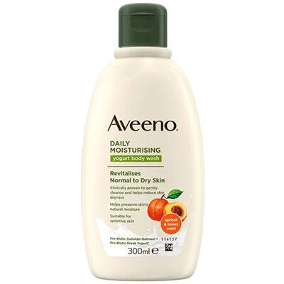 Aveeno Daily Moisturizing Body Wash Apricot and Honey (300ml) Aveeno Daily Moisturizing Body Wash Apricot and Honey (300ml)