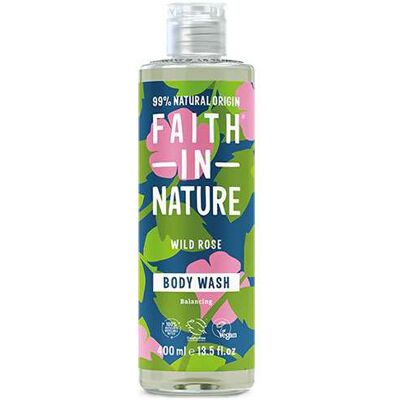 Faith In Nature Wild Rose Body Wash 400ml Faith In Nature Wild Rose Body Wash 400ml
