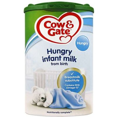 Cow & Gate - Infant Milk Hungrier - From Birth - 800g - Baby Milk Cow & Gate - Infant Milk Hungrier - From Birth - 800g - Baby Milk
