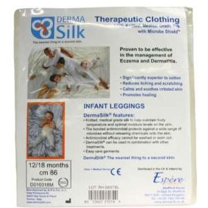 Derma Silk Infant Leggings 12-18 Months 1 Pair Derma Silk Infant Leggings 12-18 Months 1 Pair