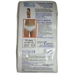 Derma Silk Boys' Briefs 3-6 Years 1 Pair Derma Silk Boys' Briefs 3-6 Years 1 Pair