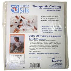 Derma Silk DERMASILK BODYSUIT 6-9MTHS Derma Silk DERMASILK BODYSUIT 6-9MTHS