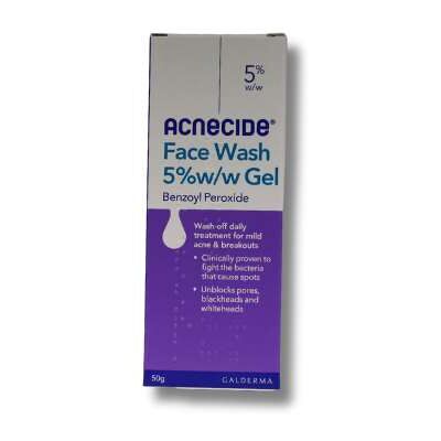 Acnecide Benzoyl Peroxide Face Wash - Acne Treatment Acnecide Benzoyl Peroxide Face Wash - Acne Treatment