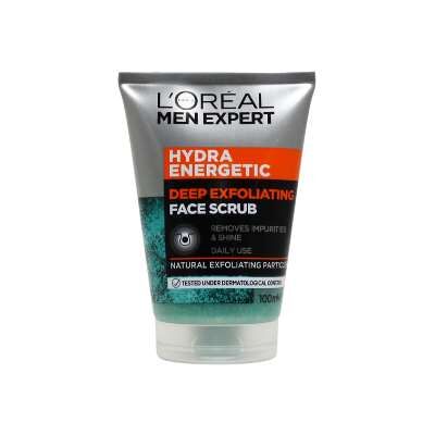 Loreal L'Oreal Men Expert Hydra Energetic Deep Exfoliating Face Scrub 100ml Loreal L'Oreal Men Expert Hydra Energetic Deep Exfoliating Face Scrub 100ml