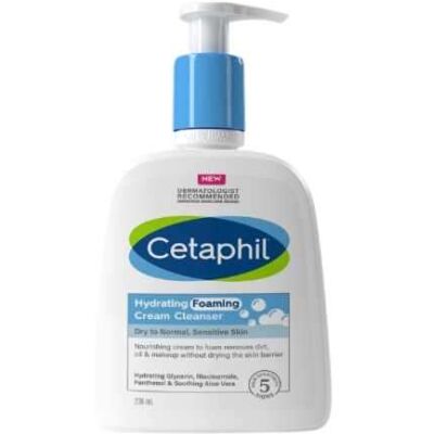 Cetaphil Hydrating Foaming Cream Cleanser - Sensitive Skin 236ml Cetaphil Hydrating Foaming Cream Cleanser - Sensitive Skin 236ml