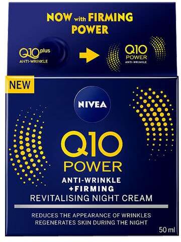 Nivea Q10 Power Anti-Wrinkle + Firming Night Cream 50ml