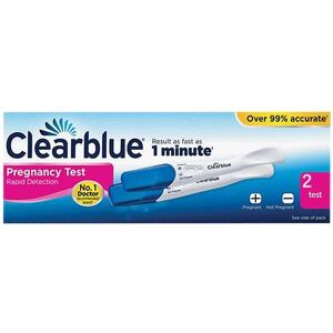 Clearblue Pregnancy Test Rapid Detection 2 Pack