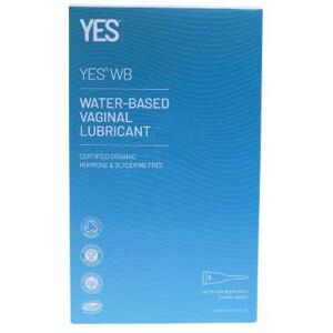 Yes Water-Based Intimate Lubricant Applicators 6x5ml Yes Water-Based Intimate Lubricant Applicators 6x5ml