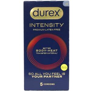 Durex Intensity Premium Latex-Free Condoms 5 Durex Intensity Premium Latex-Free Condoms 5
