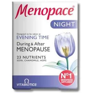 Vitabiotics Menopace Night Tablets 30