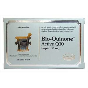 Pharma Nord Bio-Quinone Active Q10 Super - 30mg - 30 Capsules Pharma Nord Bio-Quinone Active Q10 Super - 30mg - 30 Capsules