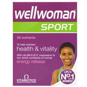 Vitabiotics Wellwoman 30 Tablets - Sport & Fitness Energy Booster Vitabiotics Wellwoman 30 Tablets - Sport & Fitness Energy Booster