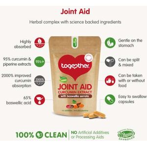 Together Health Curcumin Boswellia Joint Aid 30 Vegicaps - Dietary supplements Together Health Curcumin Boswellia Joint Aid 30 Vegicaps - Dietary supplements