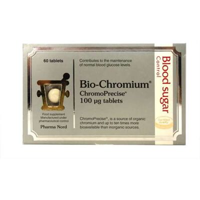 Pharma Nord Bio-Chromium 100mcg - Blood Sugar Support - Dietary Supplement Pharma Nord Bio-Chromium 100mcg - Blood Sugar Support - Dietary Supplement