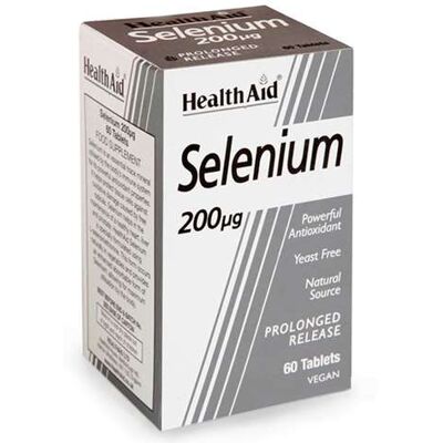 HealthAid Selenium 200ug Prolonged Release Tablets - Supplement HealthAid Selenium 200ug Prolonged Release Tablets - Supplement