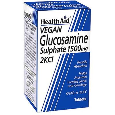 Health Aid Glucosamine Sulphate 1500mg Tablets - Dietary Supplement Health Aid Glucosamine Sulphate 1500mg Tablets - Dietary Supplement