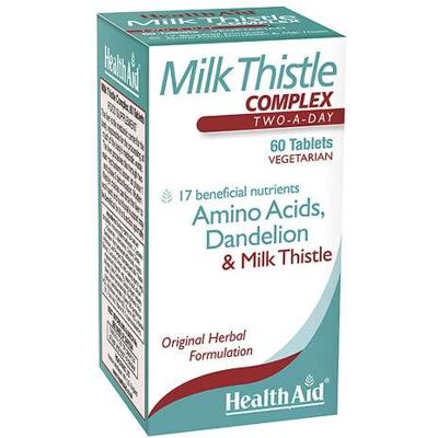 Healthaid Milk Thistle Complex Tablets (60 pcs) Healthaid Milk Thistle Complex Tablets (60 pcs)