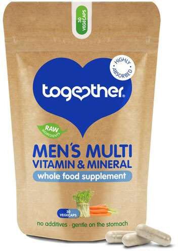 Together Health Together Men's Multi Vitamin & Mineral Supplement 30 Vegecaps