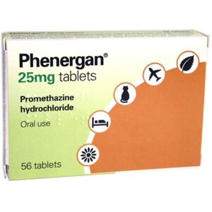 Phenergan Tablets 25mg (56 Tablets)