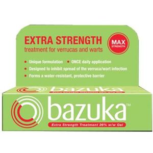 Buzuka Bazuka Extra Strength Verruca & Wart Treatment 6g 4007