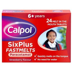 Calpol SixPlus Fastmelts Strawberry Flavour - Medication Calpol SixPlus Fastmelts Strawberry Flavour - Medication