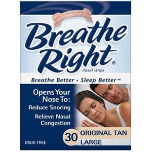 Breathe Right Nasal Strips Original 30 Large Breathe Right Nasal Strips Original 30 Large