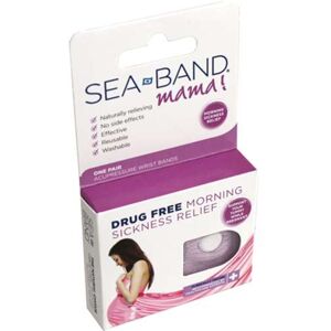 Sea-Band Mama Pink Wrist Bands - Nausea Relief Sea-Band Mama Pink Wrist Bands - Nausea Relief