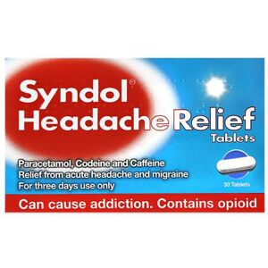 Syndol Headache Relief Tablets 30 Syndol Headache Relief Tablets 30