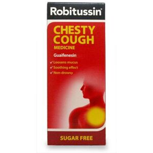 Robitussin Chesty Cough Medicine 200ml Robitussin Chesty Cough Medicine 200ml