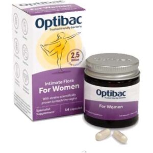 Optibac Probiotics for Women - Lactobacillus Strains - 14 Capsules Optibac Probiotics for Women - Lactobacillus Strains - 14 Capsules