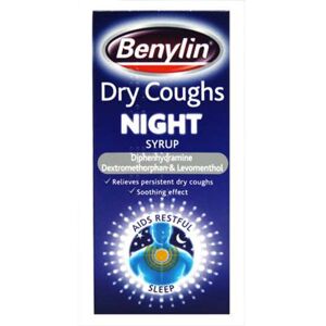 Benylin Dry Cough Night Syrup - 150 ml - Cough Syrup Benylin Dry Cough Night Syrup - 150 ml - Cough Syrup