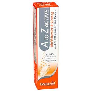 HeathAid HealthAid A to Z Effervescent Tablets 20 HeathAid HealthAid A to Z Effervescent Tablets 20