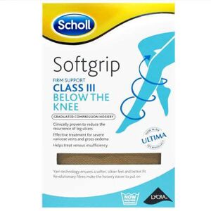 Scholl Softgrip Class 3 Below the Knee (O/T) Natural Large Scholl Softgrip Class 3 Below the Knee (O/T) Natural Large