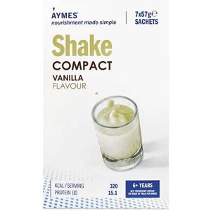 Aymes Shake Compact Vanilla 7 x 57g Sachets Aymes Shake Compact Vanilla 7 x 57g Sachets