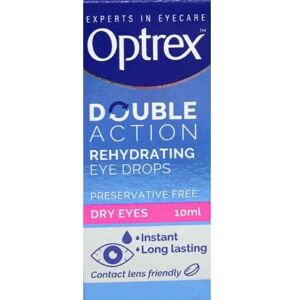 Optrex Double Action Eye Drops Dry and Tired Eyes 10ml Optrex Double Action Eye Drops Dry and Tired Eyes 10ml