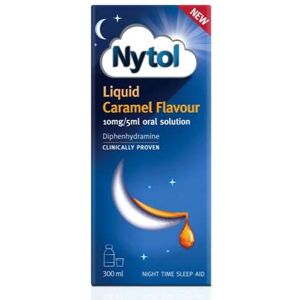 Nytol Liquid Caramel Flavour - Sleep Aid 300ml Nytol Liquid Caramel Flavour - Sleep Aid 300ml