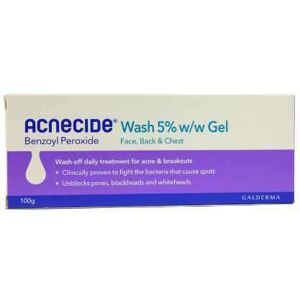 Galderma Acnecide Wash 5% Gel 100g Galderma Acnecide Wash 5% Gel 100g